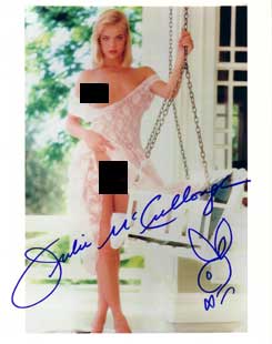 Julie McCullough in-person autographed photo