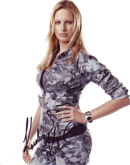 Karolina Kurkova in-person autographed photo