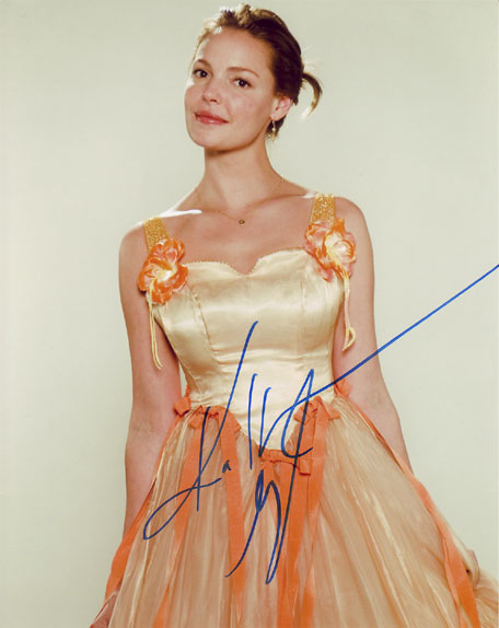 Katherine Heigl autographed photo for sale