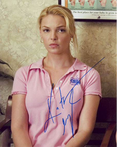 Katherine Heigl in-person autographed photo