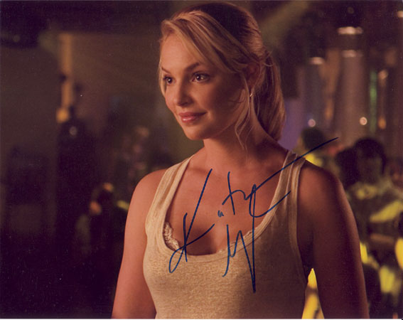 Katherine Heigl in-person autographed photo