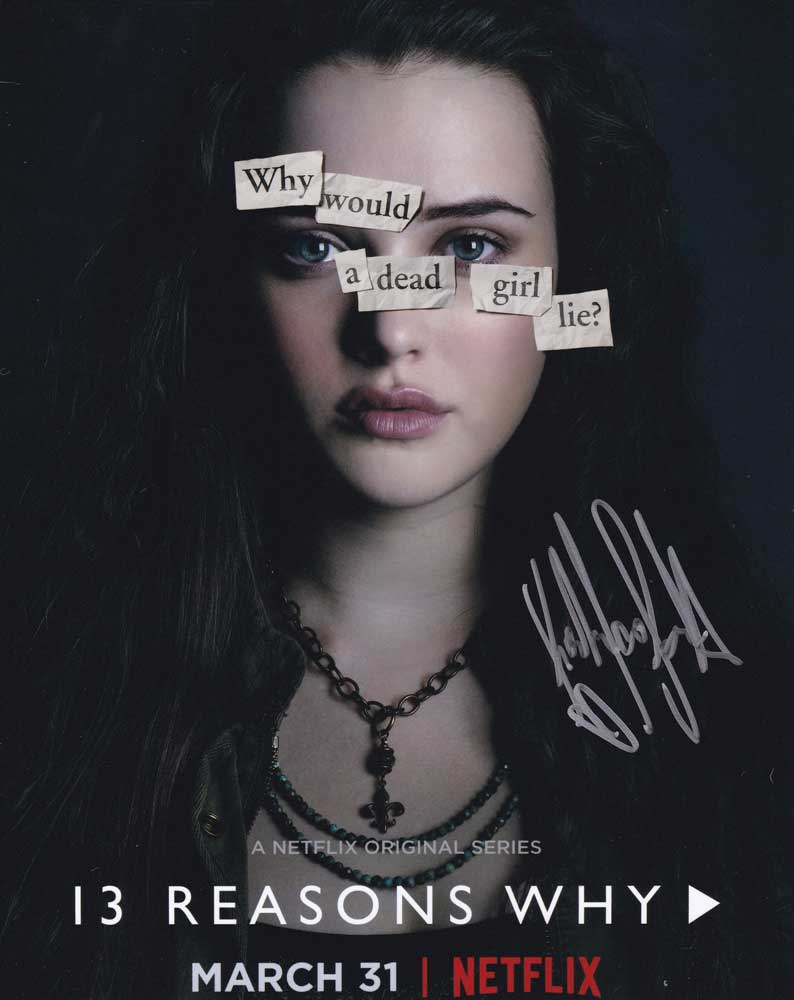 Katherine Langford In-person Autographed Photo