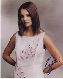 Katie Holmes in-person autographed photo