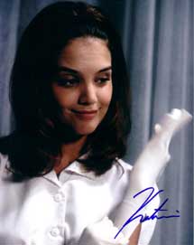 Katie Holmes in-person autographed photo