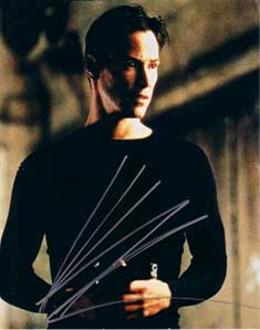 Keanu Reeves in-person autographed photo