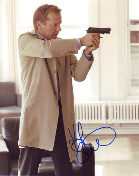Kiefer Sutherland in-person autographed photo