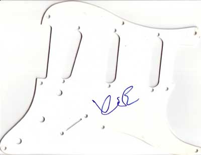 Kevin Bacon in-person Autographed Pick Guard