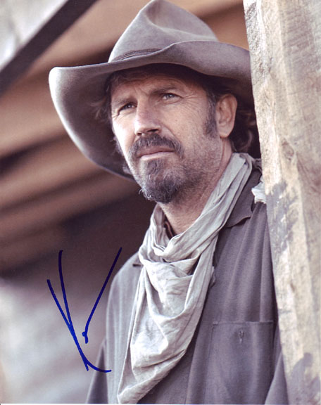 Kevin Costner in-person autographed photo