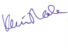 Kevin Nealon Autographed Index Card