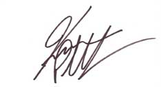 Kevin Pollak Autographed Index Card