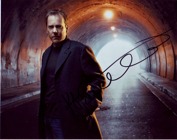 Kiefer Sutherland in-person autographed photo