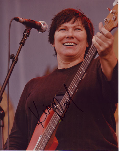 Kim Deal inperson autographed photo