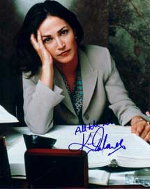 Kim Delaney in-person autographed photo