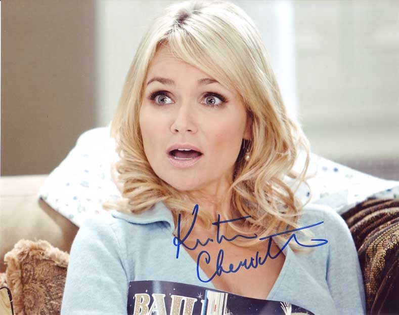 Kristin Chenoweth in-person autographed photo