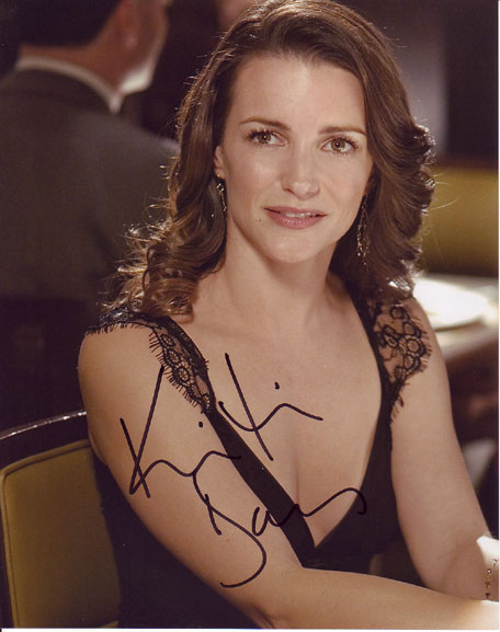 Kristin Davis in-person autographed photo