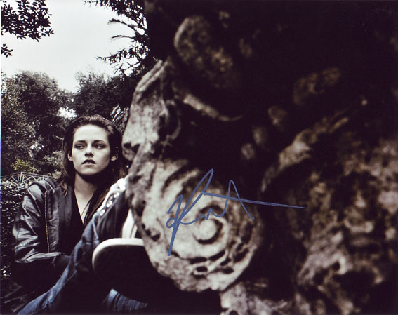 Kristen Stewart in-person autographed photo