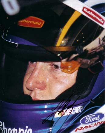 Kurt Busch in-person autographed photo