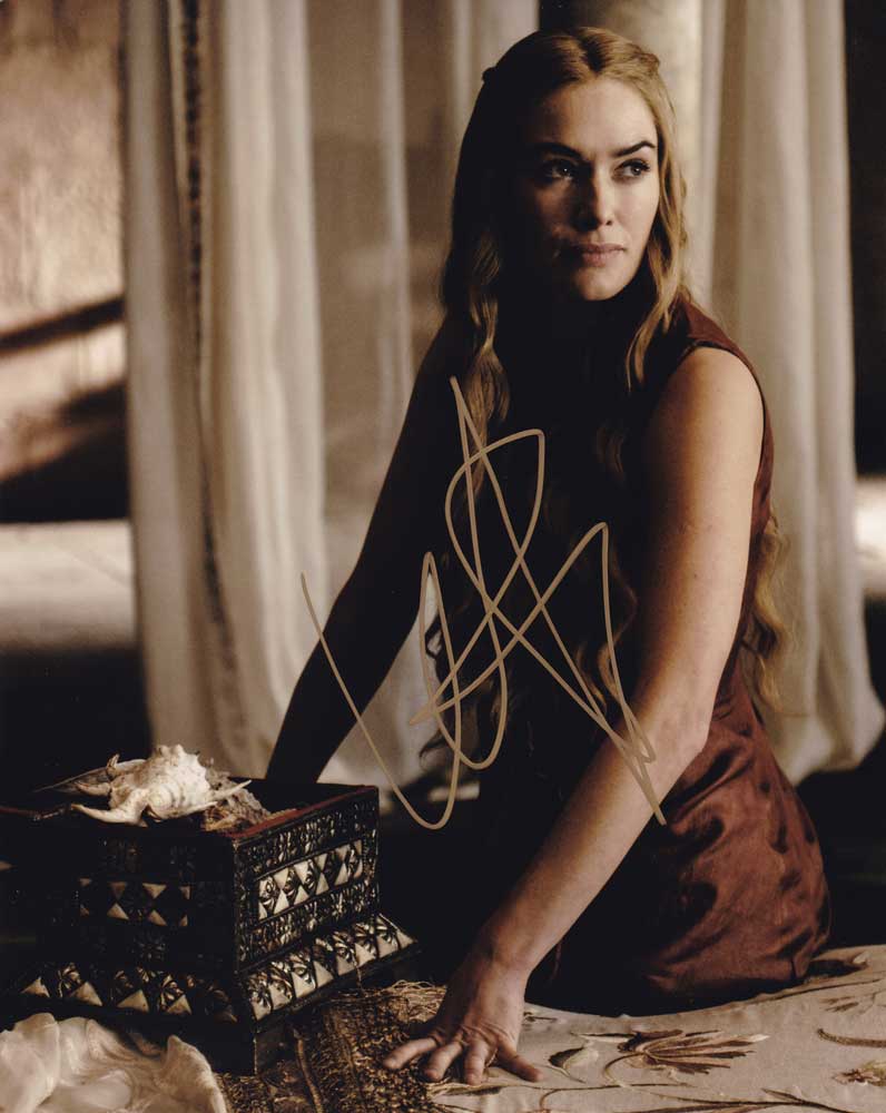Lena Headey in-person autographed photo