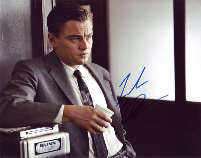 Leonardo DiCaprio in-person autographed photo