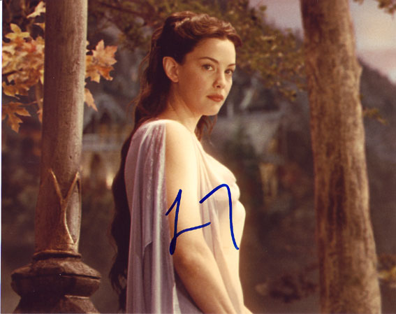 Liv Tyler in-person autographed photo