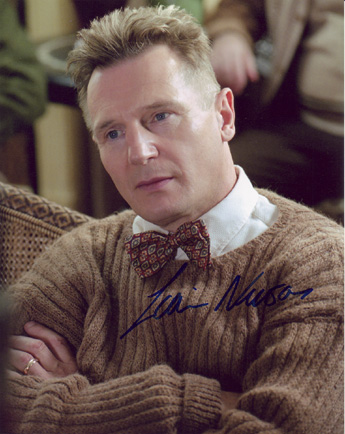 Liam Neeson in-person autographed photo