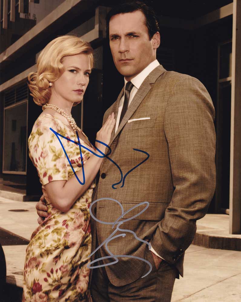 Mad Men In-person Autographed Cast Photo