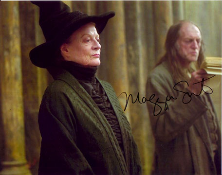 Maggie Smith in-person autographed photo