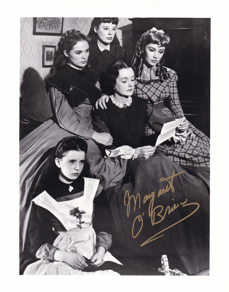 Margaret O'Brien in-person autographed photo
