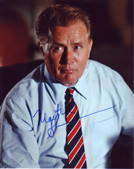 Martin Sheen in-person autographed photo