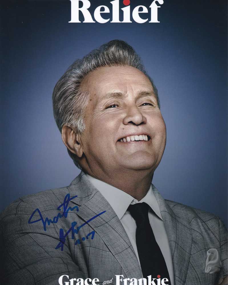 Martin Sheen in-person autographed photo
