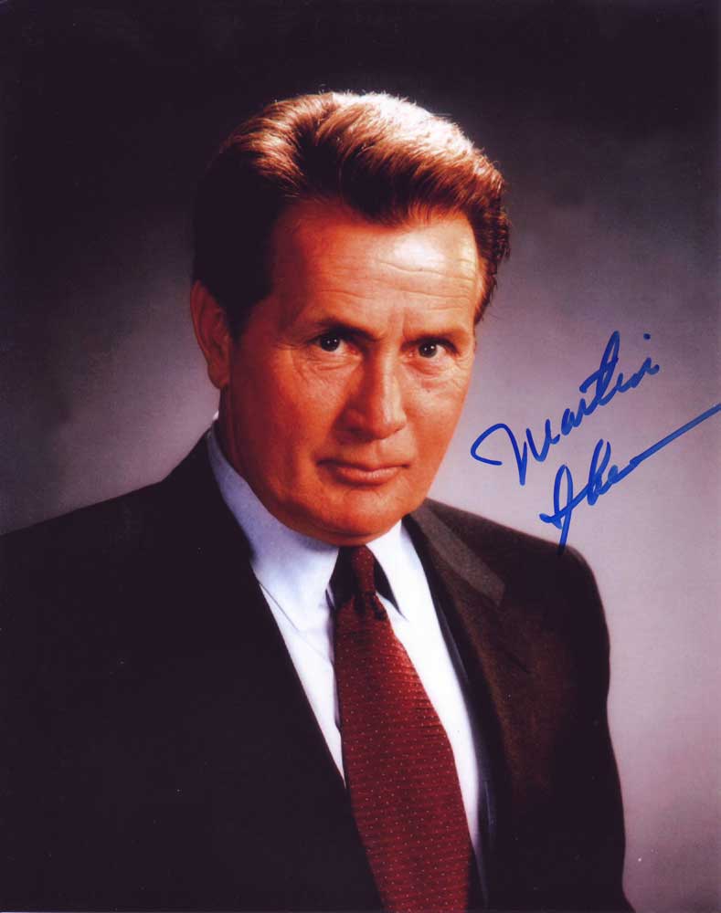 Martin Sheen in-person autographed photo