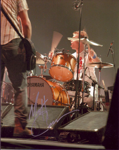 Matt Cameron in-person autographed photo