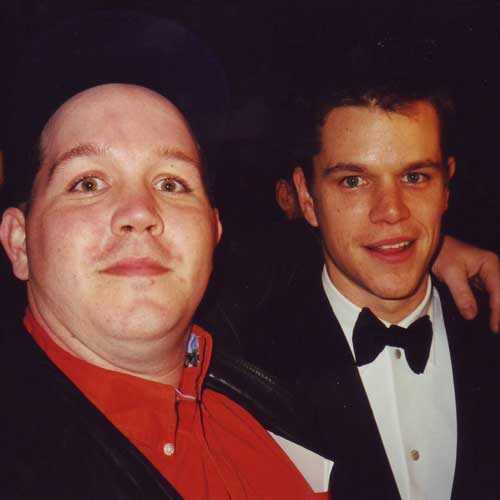 Matt Damon in-person autographed photo