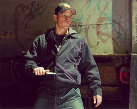 Matt Damon in-person autographed photo
