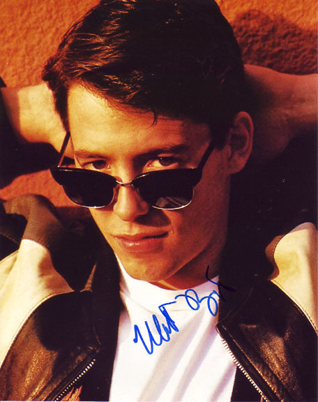 Matthew Broderick in-person autographed photo