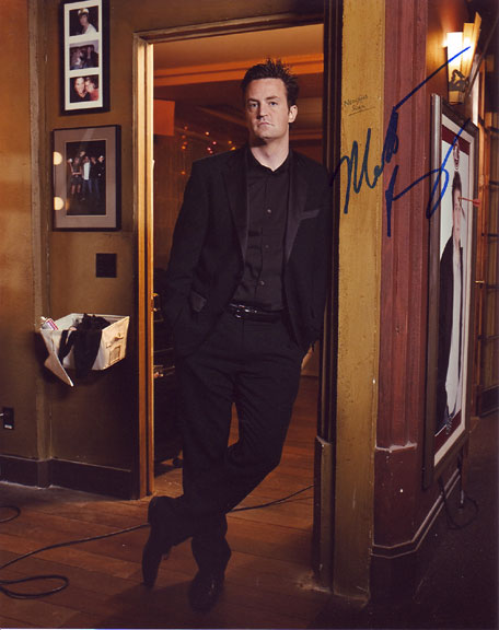 Matthew Perry in-person autographed photo