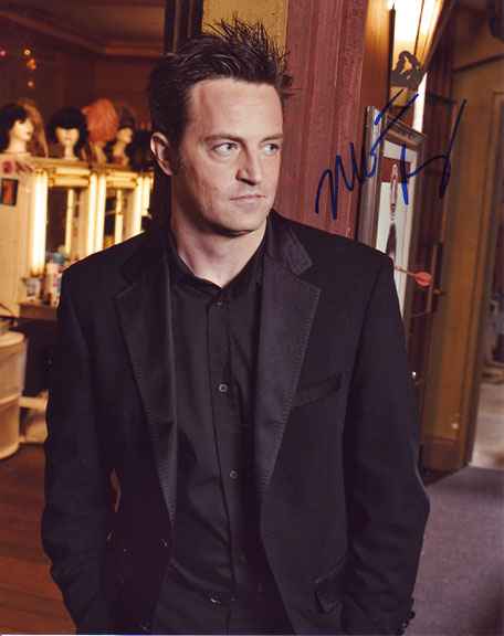Matthew Perry in-person autographed photo
