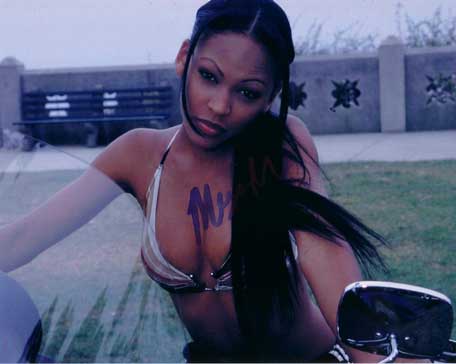 Meagan Good in-person autographed photo