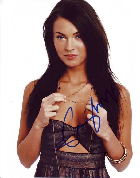 Megan Fox in-person autographed photo