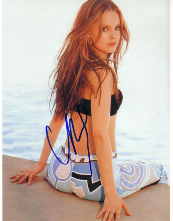 Mena Suvari in-person autographed photo