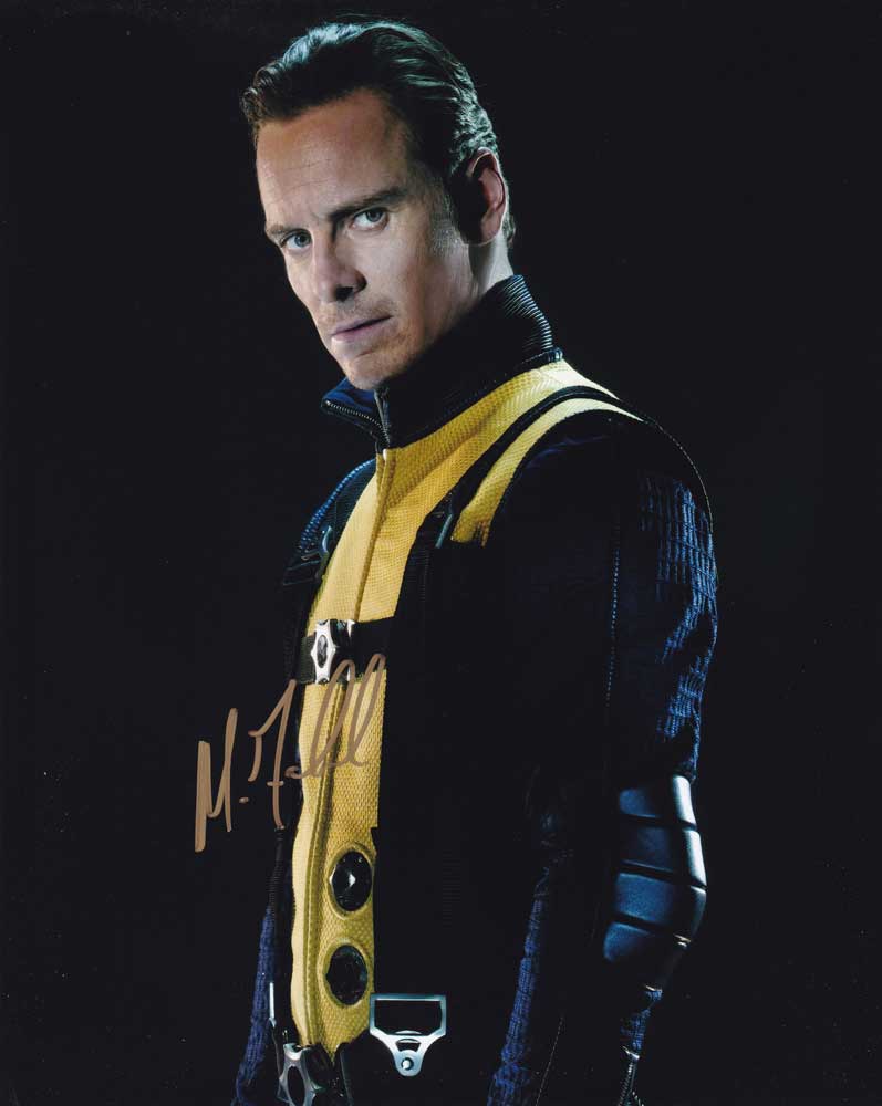 Michael Fassbender in-person autographed photo