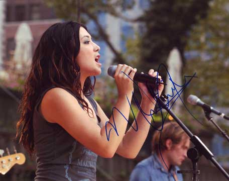 Michelle Branch in-person autographed photo