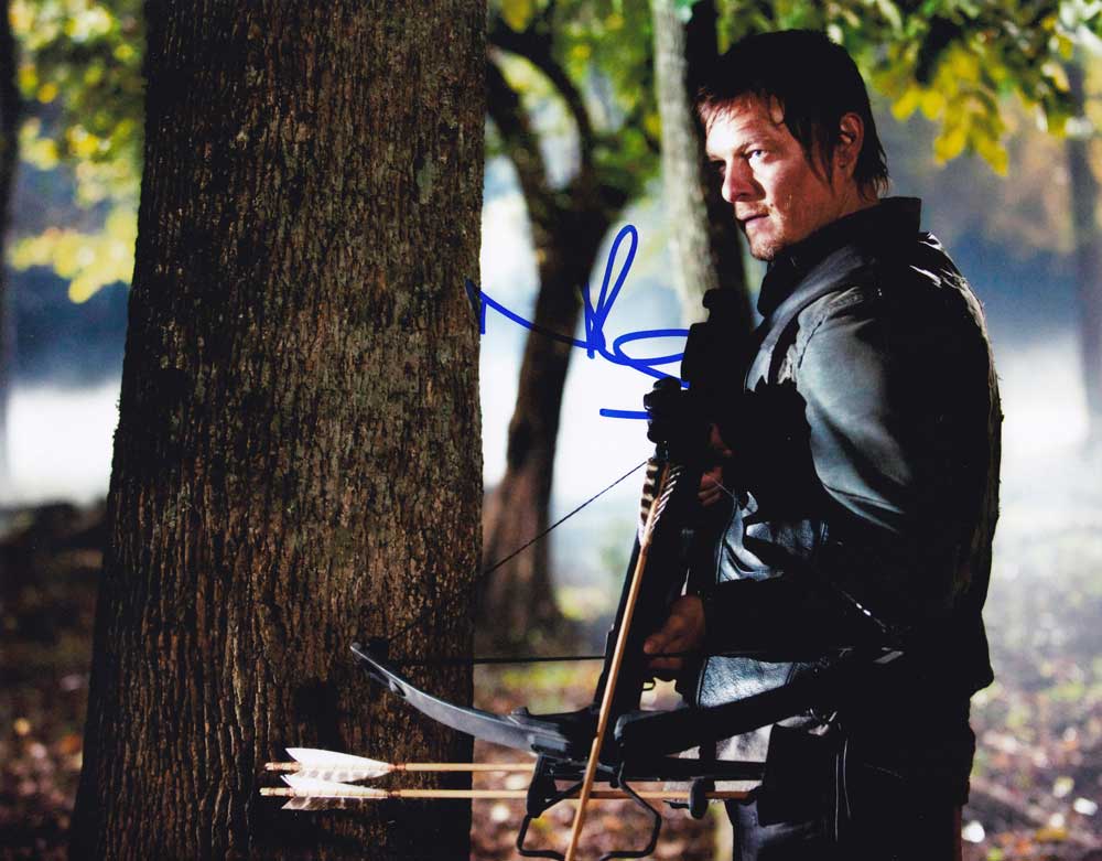 Norman Reedus In-person Autographed Photo The Walking Dead