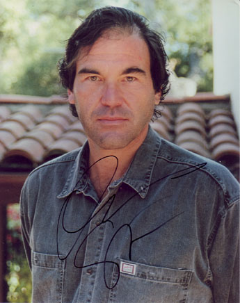 Oliver Stone in-person autographed photo