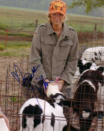Paris Hilton in-person autographed photo