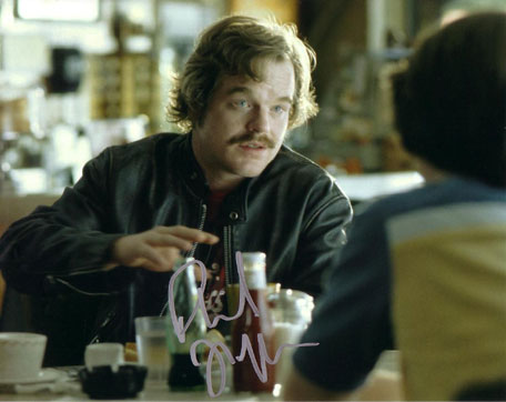Philip Seymour Hoffman in-person autographed photo