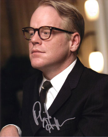 Philip Seymour Hoffman in-person autographed photo