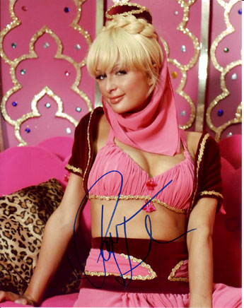 Paris Hilton in-person autographed photo