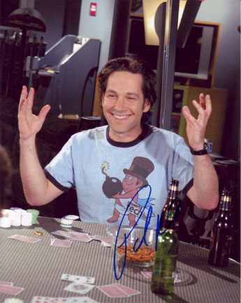 Paul Rudd in-person autographed photo