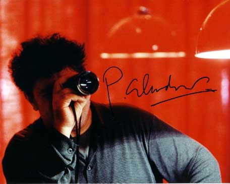 Pedro Almodovar in-person autographed photo